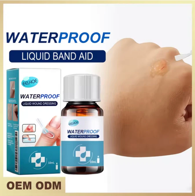 Waterproof Liquid Wound Dressing - Skin Bandage Glue for Minor Cuts and  Scrapes