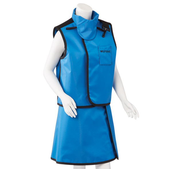 Lightweight Lead Women's X-Ray Apron and Vest with Collar