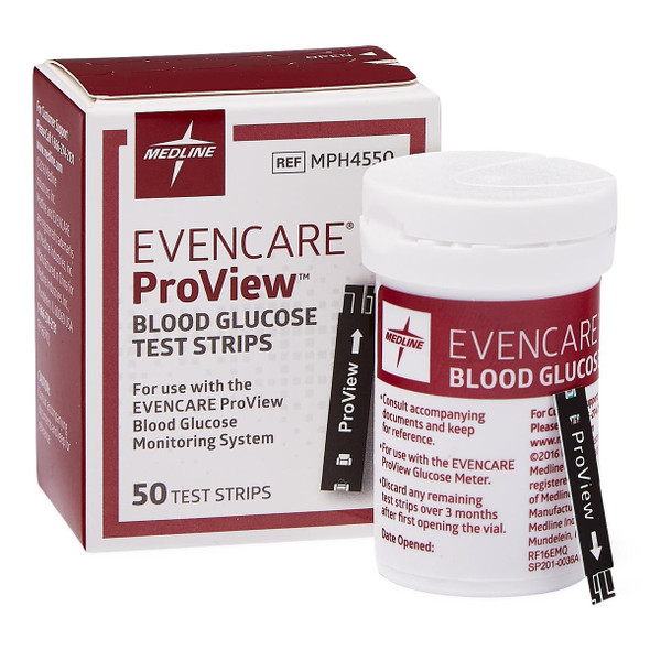 EvenCare ProView Glucose Strips