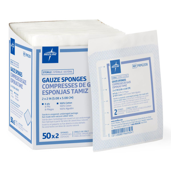 Medline Sterile Woven Gauze Sponges