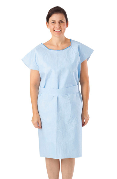 Medline Scrim Patient Exam Gown