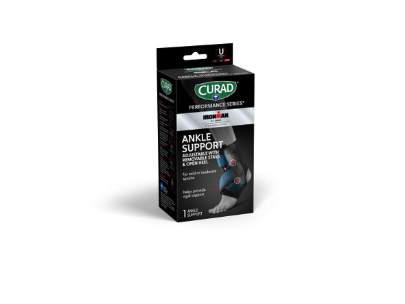 CURAD Performance Series IRONMAN Ankle Supports with Stays