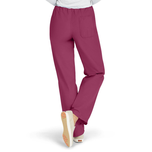 600 AngelStat Raspberry Scrub Pants with Angelica Color Coding