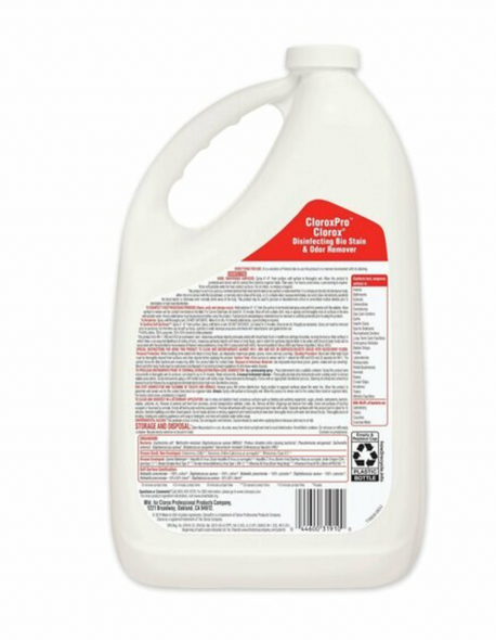 CloroxPro™ Clorox® Disinfecting Bio Stain & Odor Remover Refill, 128 fl oz