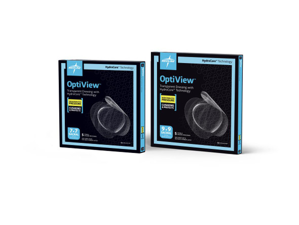 OptiView Transparent Dressings with HydroCore Technology