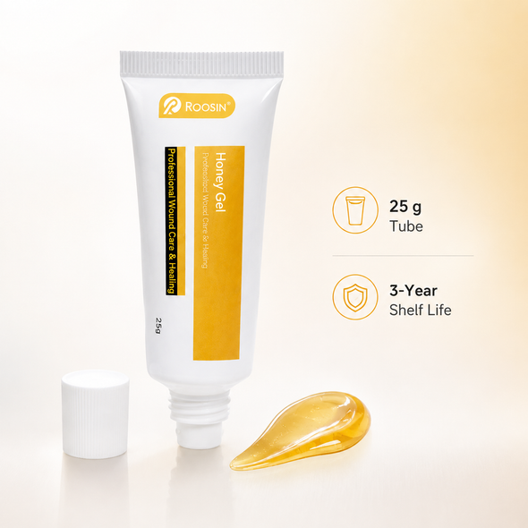 ROOSIN Honey Gel Wound Care Gel — 25 g Tube