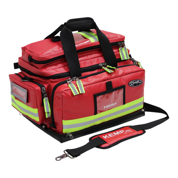 Medline Red Trauma Bag with Nylon Handles - 1/EA