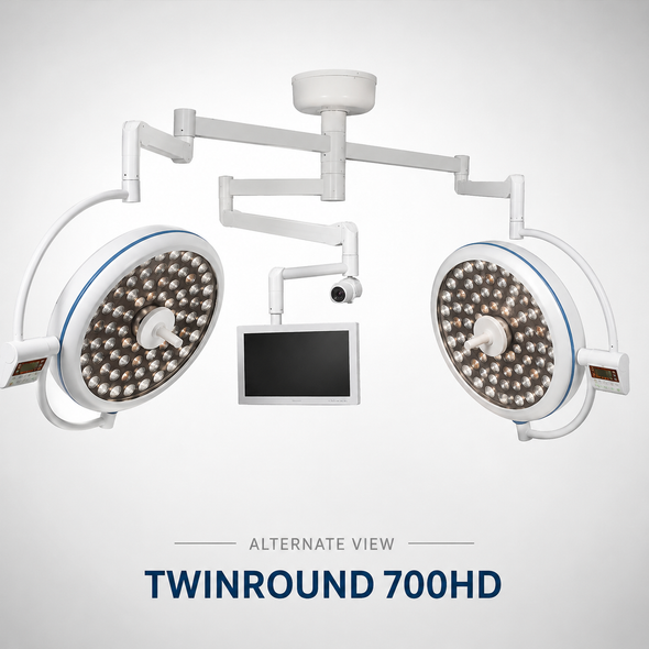 Truway TwinRound 700HD Dual Circular-Dome Surgical Light with Sony Camera System
