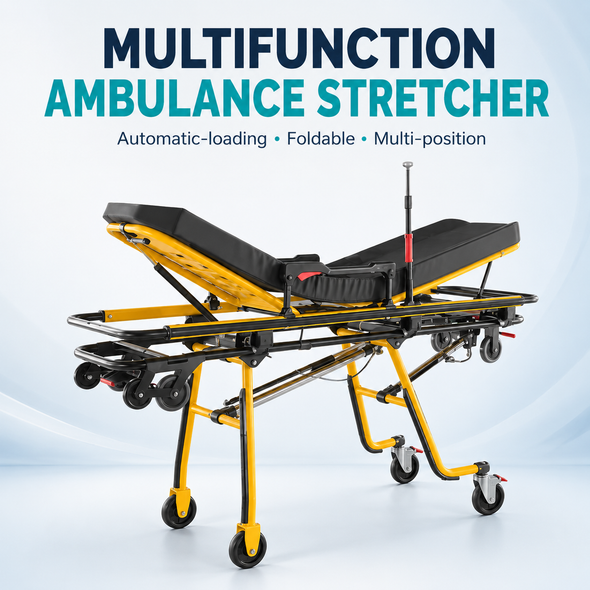 Truway Health Multifunction Automatic-Loading Ambulance Stretcher