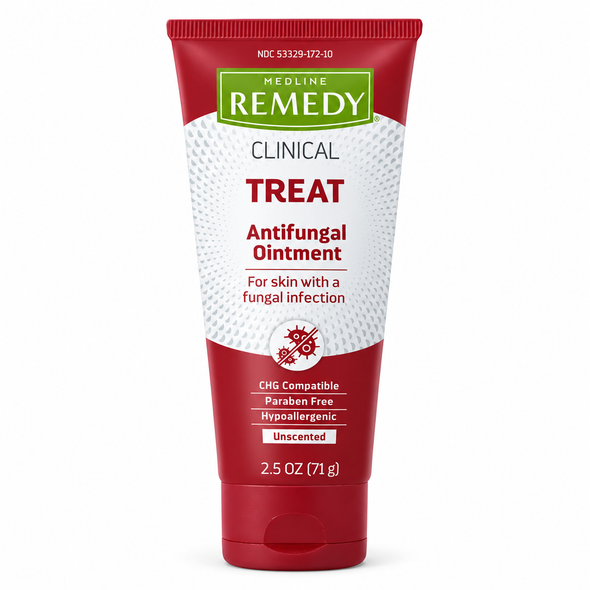 Medline Remedy Clinical Treat Antifungal Ointment — 2% Miconazole Nitrate, 2.5 oz (71 g)
