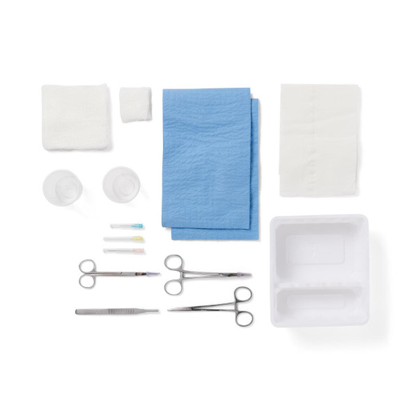 Novaplus Laceration Trays with Floor-Grade Instruments