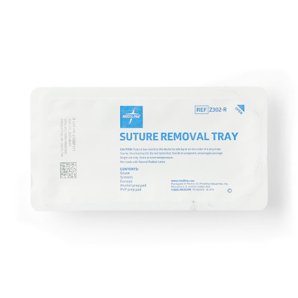 Medline Floor Grade Suture Removal Trays