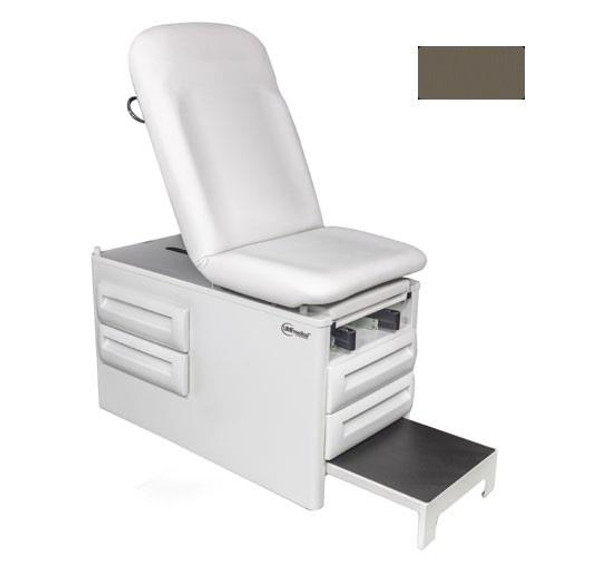 Manual Exam Table with 500 lb. Capacity and 4 Storage Drawers