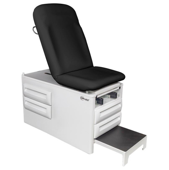 Manual Exam Table with 500 lb. Capacity and 4 Storage Drawers