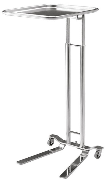 Stainless Steel Foot-Operated Mayo Stands