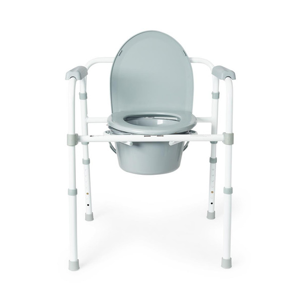 Medline 3-in-1 Standard Steel Commode