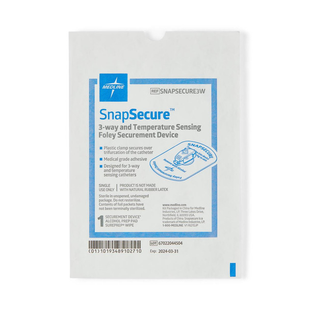 SnapSecure Foley Catheter Securement Devices