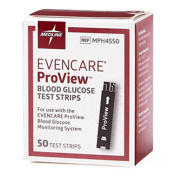 EvenCare ProView Glucose Strips