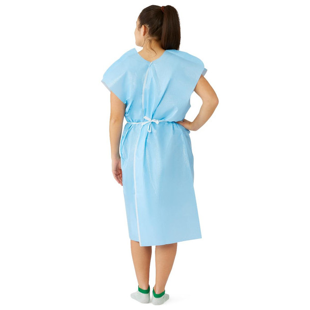 Medline Disposable X-Ray Patient Gowns - 50/CS