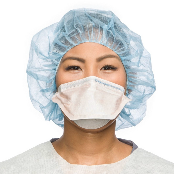 Halyard FLUIDSHIELD ASTM Level 3 Surgical N95 Respirator Mask, 5‑Ply, Orange, Regular Size, Box of 35 | Medical‑Grade NIOSH‑Approved N95 for Hospitals & Clinics | Master Carton 210 | Truway Health