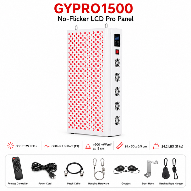 Suyzeko Red & Near-Infrared Phototherapy Light Panels — 660nm / 810nm / 850nm Wellness, Recovery & Aesthetic Light Systems