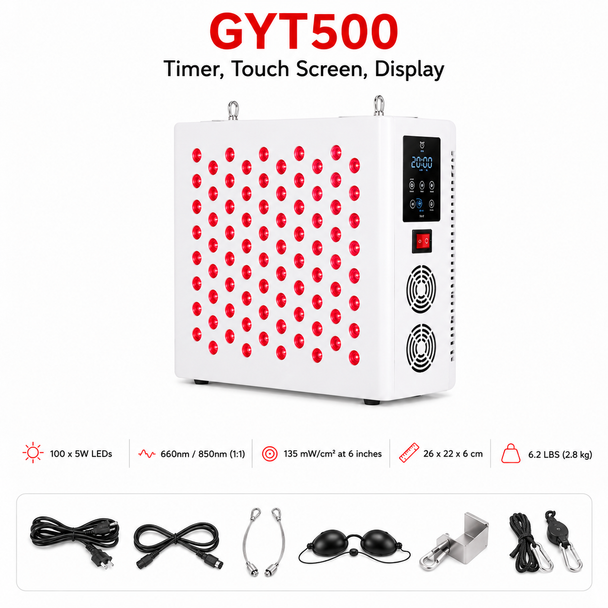 Suyzeko Red & Near-Infrared Phototherapy Light Panels — 660nm / 810nm / 850nm Wellness, Recovery & Aesthetic Light Systems