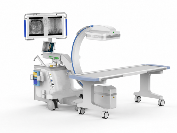 PERLOVE PLX 2119 Series Mobile C-Arm Fluoroscopy System — 30 × 30 cm Dynamic Flat-Panel Detector, Integrated Dual-Screen Workstation | Formerly PLX119C
