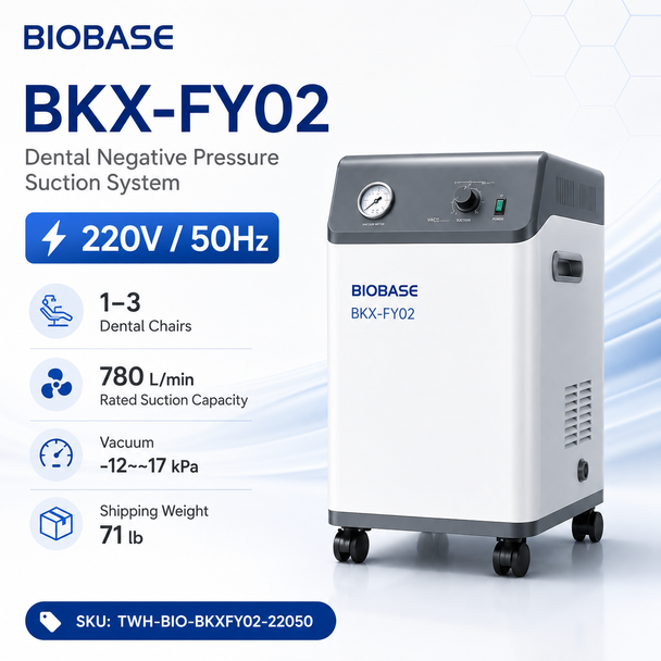 BIOBASE BKX-FY Series Dental Negative Pressure Suction System — Multi-Chair Central Dental Vacuum Equipment