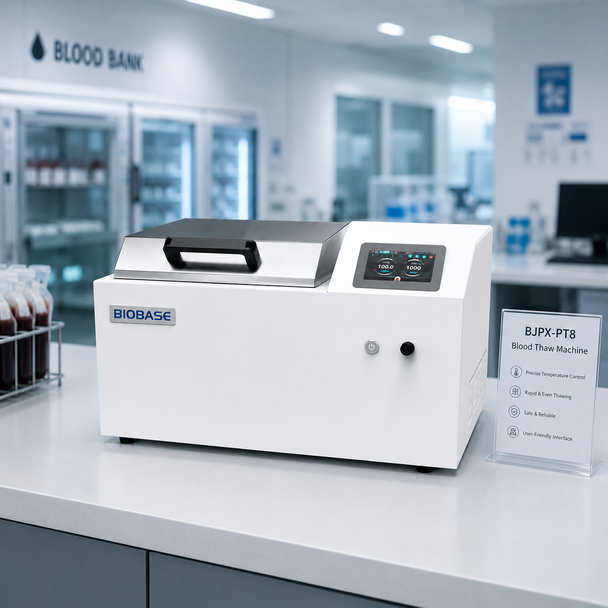 BIOBASE BJPX-PT8 Blood Thaw Machine, 1–12 Unit 3-Layer Plasma Thawing System, 110V