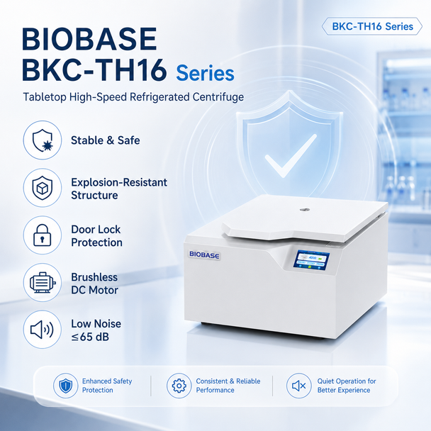 BIOBASE BKC-TH16 Series Tabletop High-Speed Refrigerated Centrifuge