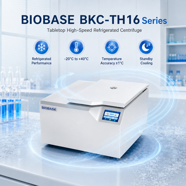 BIOBASE BKC-TH16 Series Tabletop High-Speed Refrigerated Centrifuge