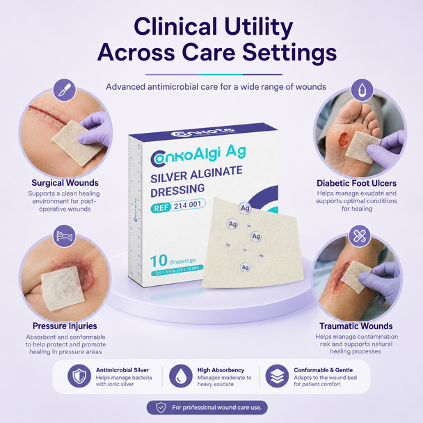 Conkote® Silver Alginate Antimicrobial Wound Dressing