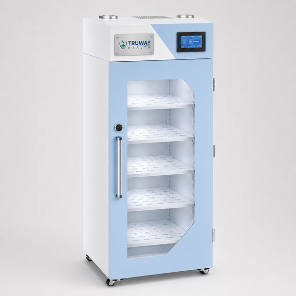Ductless Sterile Storage Cabinet with HEPA Filtration, Environmental Controls, Smart Monitoring and Retransmit Kit – 800 L