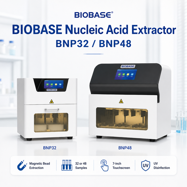 BIOBASE BNP Series Automated Nucleic Acid Extractor – 32 or 48 Sample Capacity