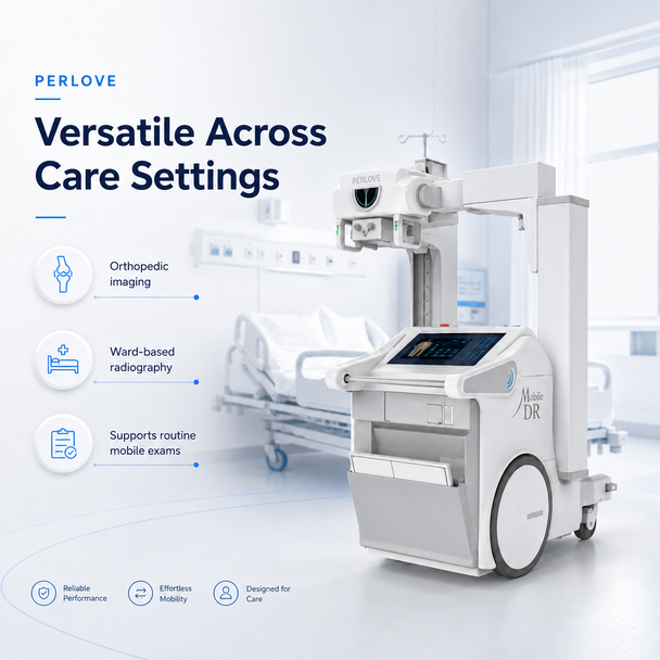 Perlove PLX-5200A Mobile Digital Radiography System — 65 kW
