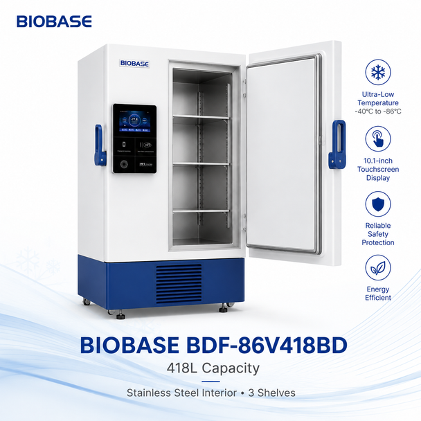 BIOBASE BDF-86V Series -86°C Ultra-Low Temperature Inverter Freezer