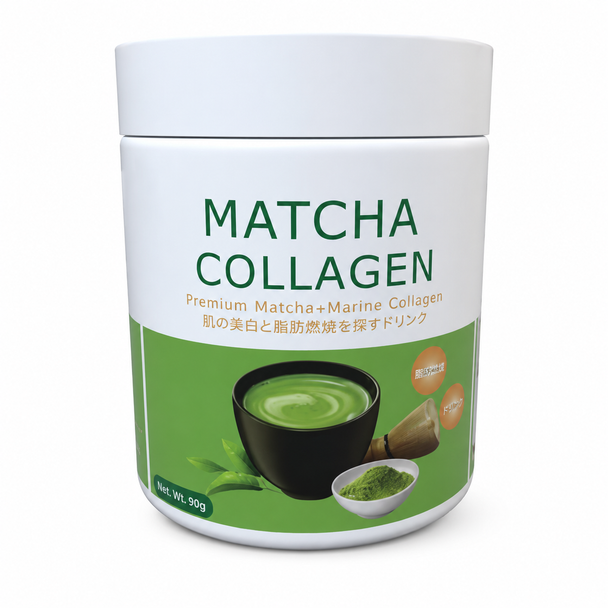 Matcha Marine Collagen Peptides Drink Mix – 90 g