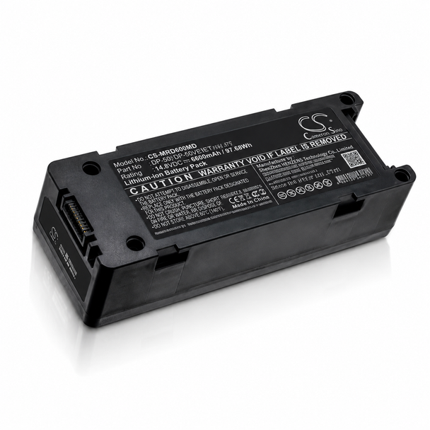 Cameron Sino 14.8V 6600mAh Replacement Battery for Mindray BeneHeart D6 & DP-50 Series