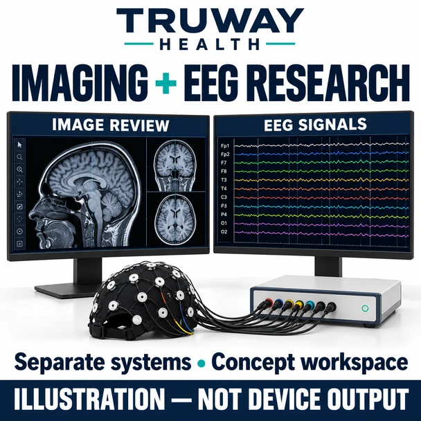 Truway Health™ SUN-906A 3D/4D Color Doppler Ultrasound System – Multi-Array Diagnostic Ultrasound Machine with Convex, Linear & Transvaginal Probes
