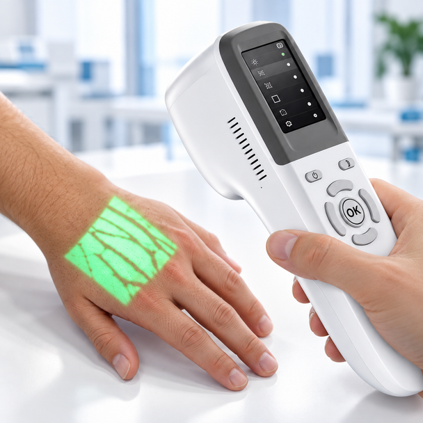 QV-600 Professional Infrared Vein Finder – Portable Medical Vein Visualization System