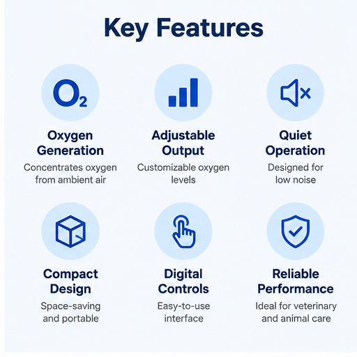 Portable Oxygen Concentrator — Compact Electric Oxygen Generation System