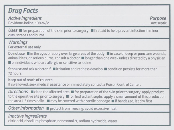 Medline Povidone-Iodine 10% Antiseptic Swabsticks – 500/CS