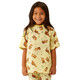 Tired Tiger Print Pediatric IV Gowns