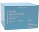 Disposable Adult Washcloths - Premium Rinse-Free Wet Wipes for Gym, Hiking, and Incontinence Cleansing (300 Count)