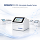 BIOBASE ELISA Microplate Reader Series — 96-Well Single/Dual-Wavelength and Full-Spectrum Models, Touchscreen or Workstation Control, Universal 100–240V