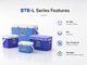 BIOBASE BTB-L Series Passive Medical Transport Cooler — 5L to 85L PU-Insulated Cold Chain Storage Box | Non-Powered