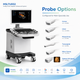 MSL MSLTU04002 Trolley Color Doppler Ultrasound System — DICOM 3.0, Dual Auto-Recognition Probe Ports, PW Doppler, THI and Optional 3D Imaging