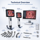 Coreray CR Series Video Laryngoscope & Airway Visualization System — 3.2-Inch or 4.5-Inch Handheld Displays, 14-Inch Workstation, Reusable and Disposable Blades, Video Stylets
