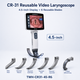 Coreray CR Series Video Laryngoscope & Airway Visualization System — 3.2-Inch or 4.5-Inch Handheld Displays, 14-Inch Workstation, Reusable and Disposable Blades, Video Stylets