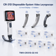 Coreray CR Series Video Laryngoscope & Airway Visualization System — 3.2-Inch or 4.5-Inch Handheld Displays, 14-Inch Workstation, Reusable and Disposable Blades, Video Stylets